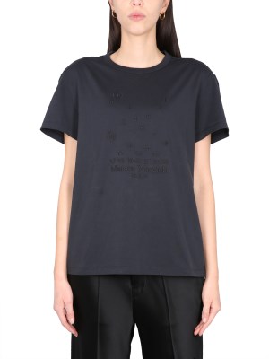 楽天Style Lux【正規取扱店】【送料無料】 メゾンマルジェラ MAISON MARGIELA ロゴTシャツ レディース S50GC0684_S22816855 【楽天海外通販】