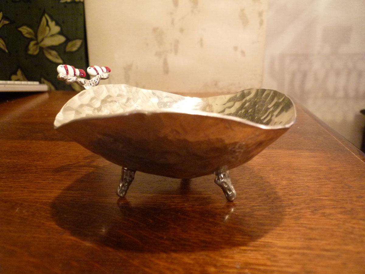 ピューター製トレイ（ニモ）