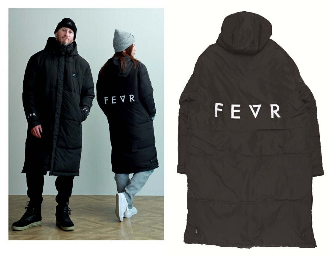 ベンチコート フォーエヴァーFEVR PUFFER BENCH COAT F322FOREVER EXPERIENCE VIA RESEARCH SURF フォ...