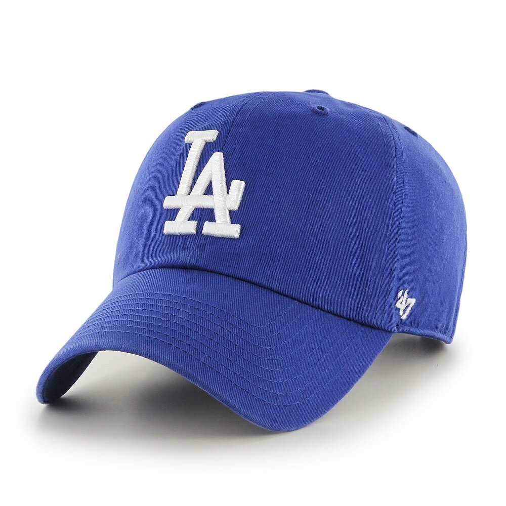 ロサンゼルス ドジャース キャップDodgers 039 47 CLEAN UP Royal RGW12GWS-RYNフォーティーセブン 帽子 ローキャップ NFL MLB NBA NHL CAP