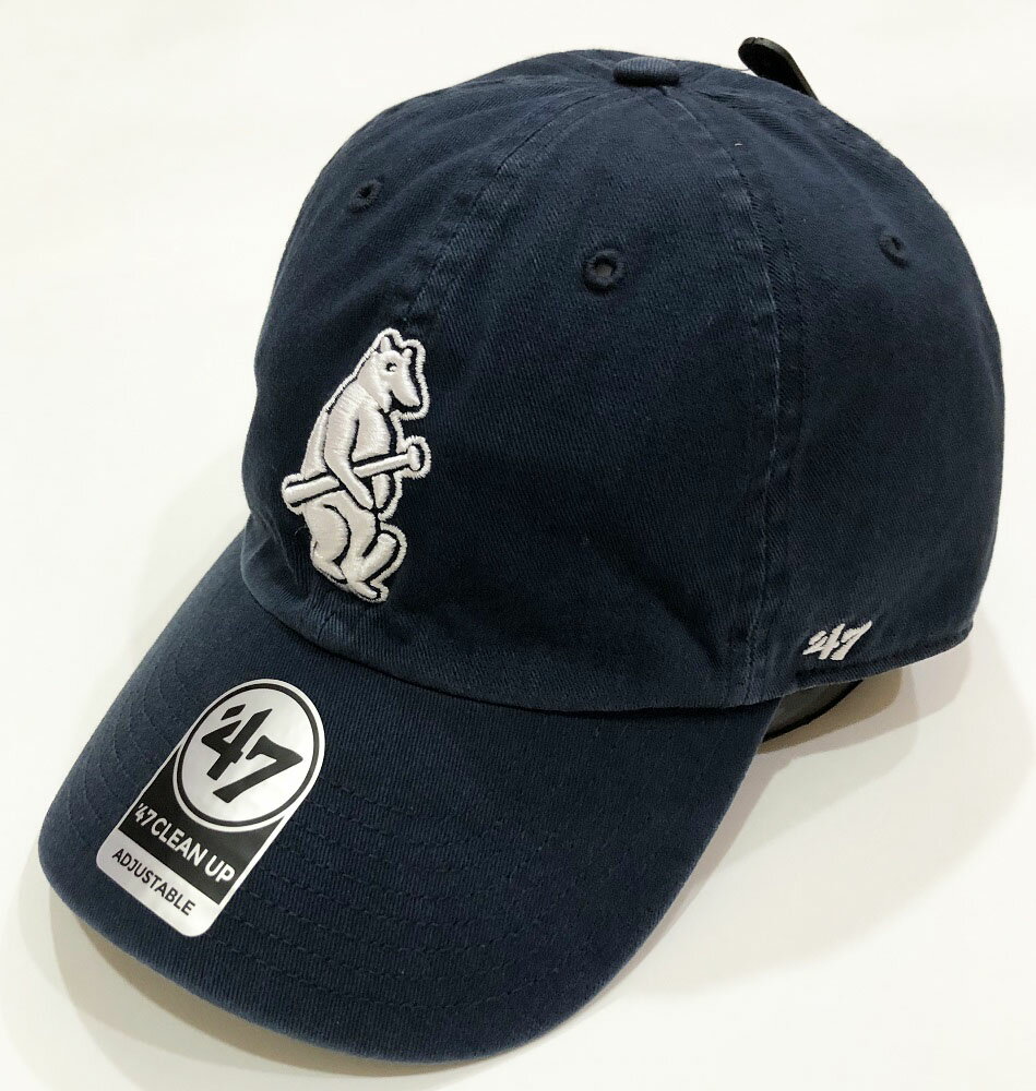 シカゴ カブス キャップCUBS 039 47 CLEAN UP NAVY RGW05GWS-NYB14フォーティーセブン 帽子 ローキャップ NFL MLB NBA NHL CAP