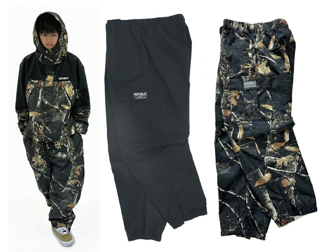 カーゴパンツ リパブリックFW 7TH CHAMBER CARGO PANTS REPUBLIC&CO耐水・透湿 10,000mm ウインタース..