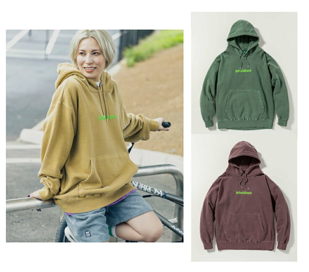 プルオーバー inhabitant(インハビタント)Photographers Logo Hoodie パーカー/フーディー/スウェット ism23kt11メンズ レディース スノーボード スケートボード