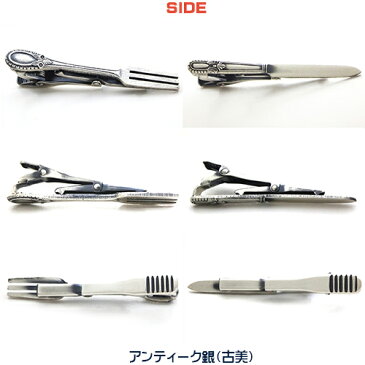 【包装・送料無料】食器セット《ナイフ & フォーク》日本製 モチーフタイピン/タイバー+プレゼント用ギフトケース