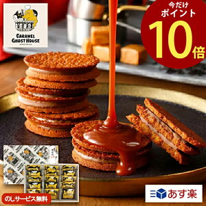 【期間限定P10倍／キャラメルチョコレートクッキー15個入】 キャラメルゴーストハウス お歳暮 ギフト お菓子 クリスマス 詰め合わせ あす楽 退職 お礼 チョコ 小分け 焼き菓子 チョコレートクッキー チョコクッキー キャラメル スイーツ ギフト プレゼント お祝い