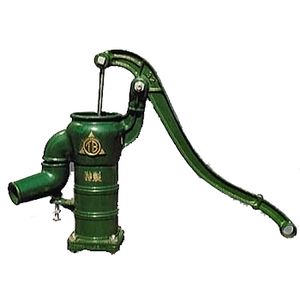 手押しポンプ 35サイズ T35PDN 堀井戸用台なし (プラ玉ワンゴム付） 東邦工業【送料無料】 