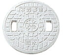 マンホール Joto 丸マス蓋 樹脂製 300型(直径328mm) JM300ULW(雨水・穴あり) 城東テクノ