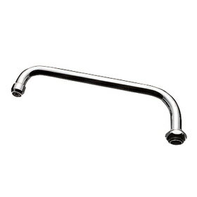 水栓部品、水栓パーツ、取替え用水栓部品です。 高さ90mmUP！＋水ハネしにくい　ソフトな整流 パイプの高さがUPするため、シンクも広く使え、洗い物の効率もUP！パイプ先端の整流器具がソフトな水流を作り、水流音を抑えます。 ・材質 パイプ:...