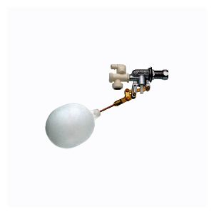 手洗なし和式トイレ、洋式トイレ用の、トイレロータンク内部のボールタップです。 ・材質:青銅　 ・各メーカーの取付可能品番:TOTO社製 S570B S730B　INAX社製 DT510U DT520 DT570の一部 　 ・浮玉最高使用温度...