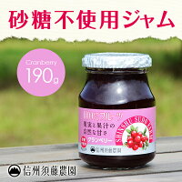 信州須藤農園 【砂糖不使用】１００％フルーツ クランベリー