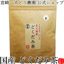 国産 どくだみ茶 直火釜炒り焙煎仕込み 2g×20包 宮崎県産100%無農薬・ノンカフェイン【国産 ドクダミ茶/どくだみのお茶/十薬茶】