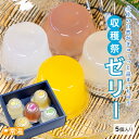 【無料ラッピング】 収穫祭ゼリー5個入り 高知名物 フルーツゼリー ゆず 文旦 ぽんかん やまもも(4)