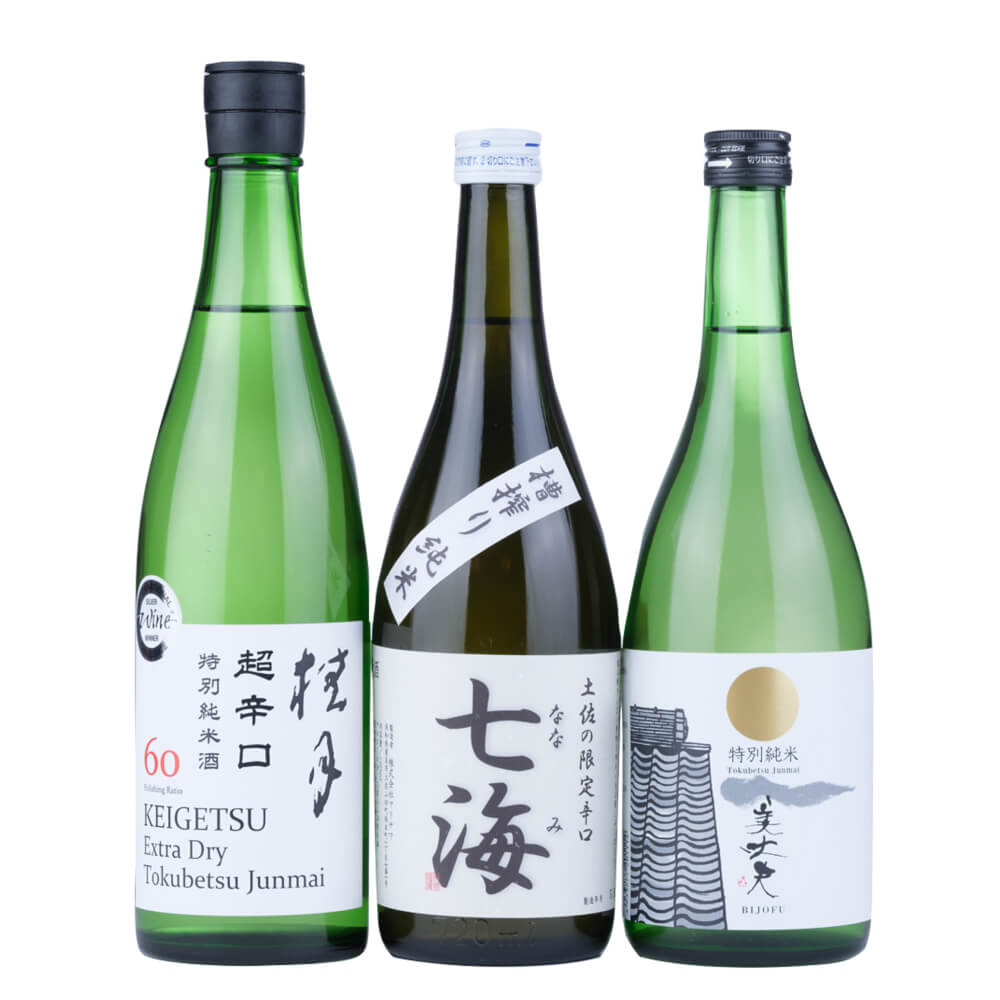 土佐の地酒3本せっと 地酒 酒 日本酒 レア 限定 七海 2