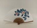 抗ウィルス・抗菌・消臭機能付扇子 ツバキ 扇子袋付き 6525 女性用 婦人用 記念品 贈答品 海外土産 土産 プレゼント 誕生日ギフト 末廣 縁起物 日本製 ...