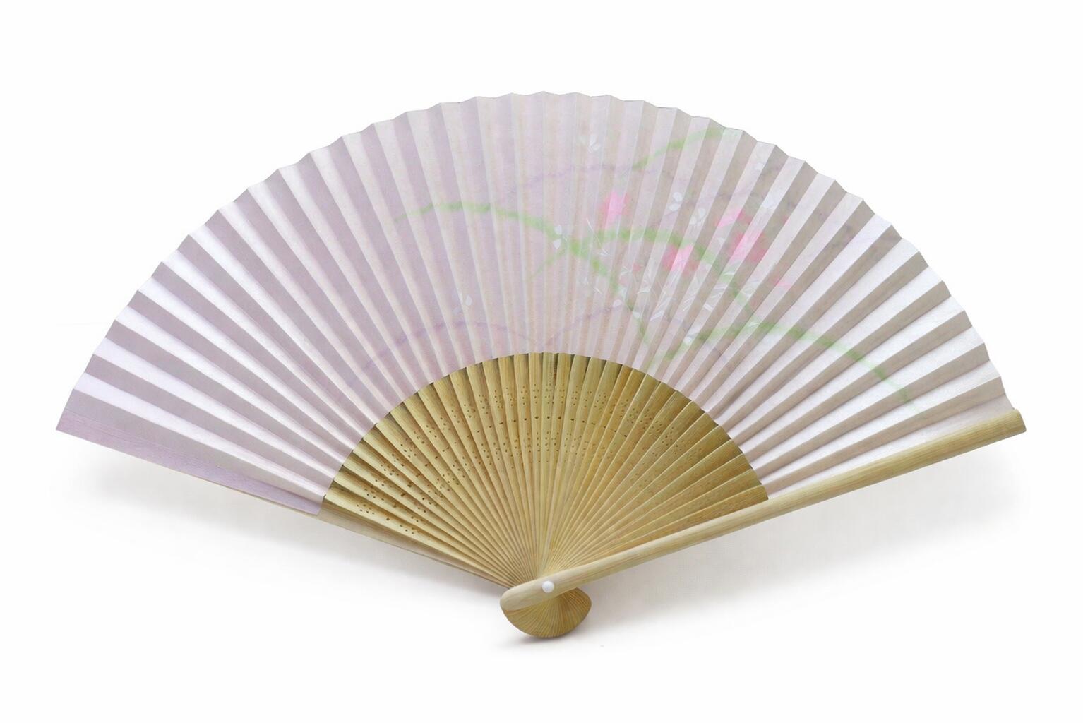 Rakuten - ピンク地撫子 なでしこ 花 扇子 6535 扇子袋付き 白竹 女性用 婦人用 記念品 贈答品 海外土産 土産 プレゼント 誕生日ギフト 末廣 縁起物 日本製 日本 和服 着物 浴衣 母の日 母親 お母さん 娘 敬老の日 おばあちゃん お中元 ギフト 内祝い japan made in japan fan