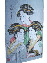 和柄バスタオル 三美人 綿100% 記念品 贈答品 海外土産 土産 プレゼント 誕生日ギフト 末廣 縁起物 日本製 日本 和装 着物 敬老の日 お中元 お正月 和風 ギフト 内祝い japan made in japan fan