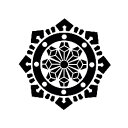 摩利支天紋印鑑(まりしてん)80ミリ・80mm丸(8センチ・8cm角)家紋・社紋・神紋・寺紋・御朱印・ゴム印・スタンプ・はんこ・判子・御朱印帳・御守り・おまもり...