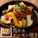 敬老の日 ギフト プレゼント 馬刺し 馬かぁホルモン焼き 100g ホルモン おつまみ 熊本 直送 菅乃屋 馬肉 内祝 秋の得々市