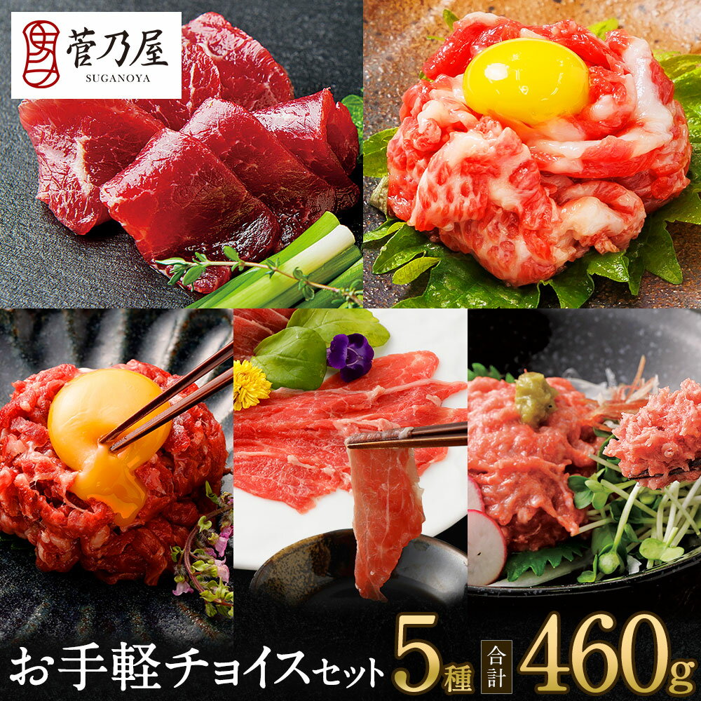 Horse Meat - 父の日 ギフト プレゼント 馬刺し お手軽チョイスセット 計460g 約11〜12人前 赤身 赤身ユッケ カルビユッケ 桜うまトロ 熊本 直送 ばさし 馬肉 馬刺 菅乃屋 ギフト プレゼント 贈り物 お中元 御中元 お祝い おつまみ 夏だより