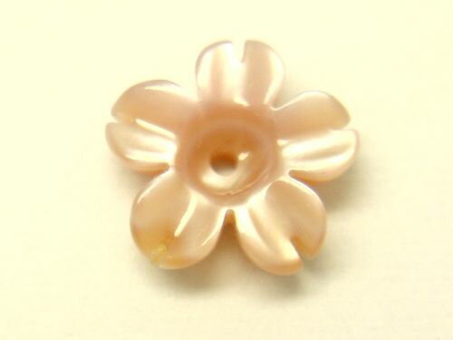 天然ピンク蝶貝 桜 サクラ モチーフ 6mm 1個 天然ピンク蝶貝 桜 サクラ モチーフ 6mm 1個