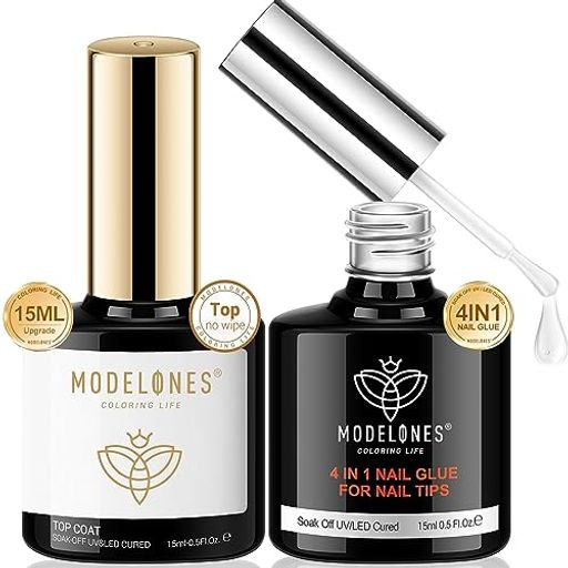 Modelones�ȥåץ����ȥ�����4in1�ͥ��륰�롼�١���������15ml�ͥ�����å��ѥ��롼&�١���������&�䶯������&�����饤�󥹥ȡ��������Ĺ����³��...