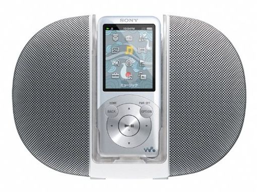SONYウォークマンSシリーズ[メモリータイプ]スピーカー付16GBホワイトNW-S755K/W