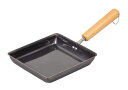 パール金属ワイド卵焼きフライパン17.5x19cmIH対応玉子焼き器鉄職人日本製HB-909