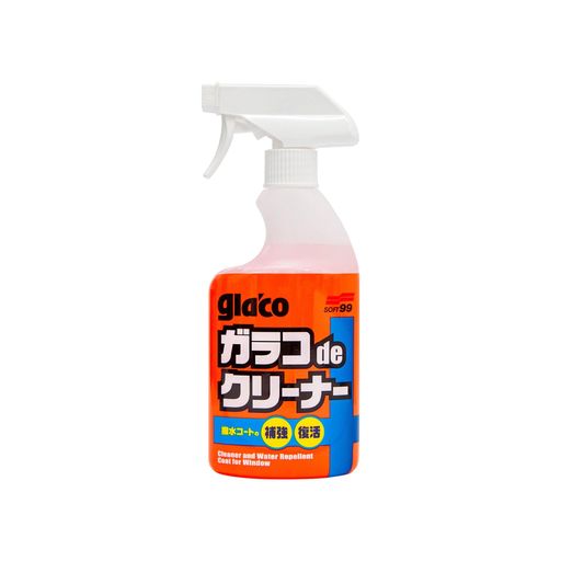 ソフト99(SOFT99) GLACO(ガラコ) 撥水剤 ガラコDEクリーナー 400ML 自動車用及び住宅用窓ガラス、ガラス製ミラーの洗浄、撥水用 04111