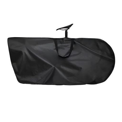 [pronala]輪行袋自転車輪行バッグ防水420Dナイロン製27.5インチ/700C兼用前輪着脱式滑り止めベルクロストラップ肩掛けベルト付収納厚さ15cm軽量電車移動/旅行対応コンパクト折り畳みサイクリ…