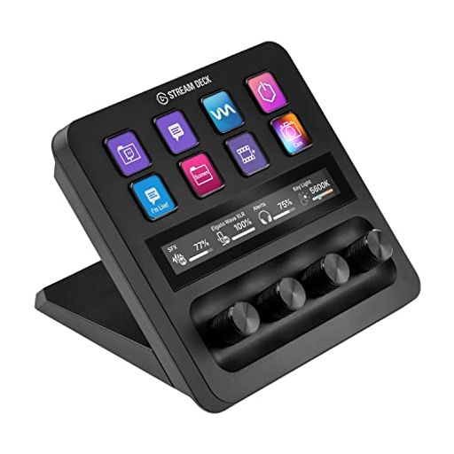 ELGATO STREAM DECK + USB-C オーディオミキサー コンテンツクリエイターのためのライブ制作とスタジオ..