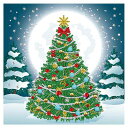 LEADINTOPダイヤモンドアートクリスマスツリー30X30cm部分貼り付けタイプダイヤモンドペインティングダイアモンドビーズモザイクアート人気モザイクビーズアート大人子供DIY手作りセット…