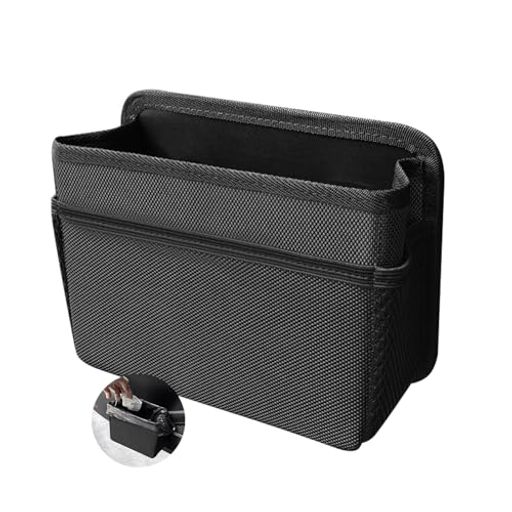 車用ゴミ箱車載ゴミ袋車用収納ケース小型引っ掛け式省スペースシートバック...(2)