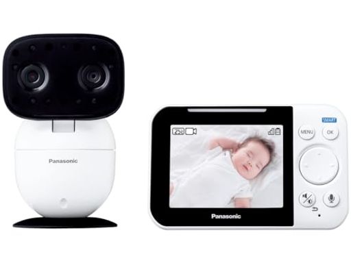 【マザーズセレクション大賞】パナソニックベビーモニタースマ@ホームWiFI設定不要KX-HC705-W