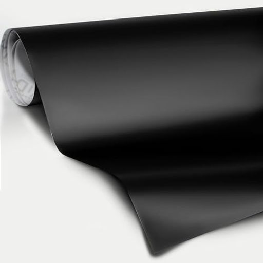 カーラッピング車用ラッピングシート自動車ラップフィルムDIYインテリアステッカー耐熱耐水曲面対応裏溝付エア抜き溝仕様内外装マットブラック(2.0)