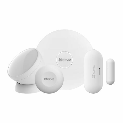 EZVIZ 見守りセンサー 人感センサー+開閉センサー+緊急ボタン スマホ連動 アレクサ...
