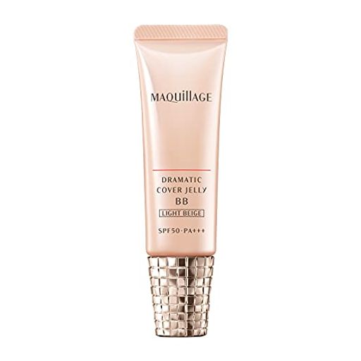 マキアージュ(MAQUILLAGE)ドラマティックカバージェリーBBライトベージュ30gSPF50+・PA+++|化粧下地|リキッド状|無香料|ベースメイクカバー力ナチュラルメイクつやしみそばかす|資生堂