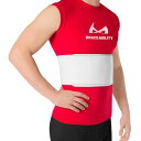 BraceAbility腰サポーター肋骨サポーター肋骨コルセット骨折ベルトメンズ固定サポート超柔軟ポリエステル(Fits36inch-58inch)ホワイト