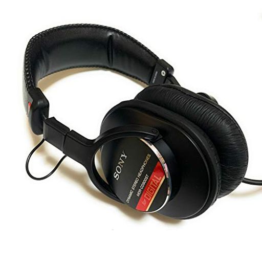 SONY有線密閉型スタジオモニターヘッドホン黒MDR-CD900ST