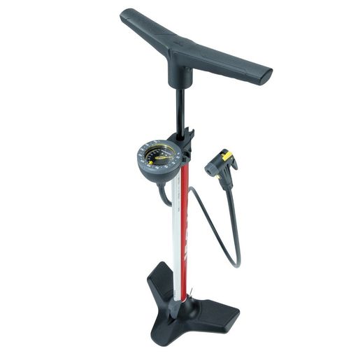 米式/仏式切替えレバー付きスマートヘッド EX 最大200psi まで充填可能 エルゴノミック ハンドル 直径25.4mm 細径スチール シリンダー 3 点で接地する、安定性の高い 大型プラスチック製 ベース