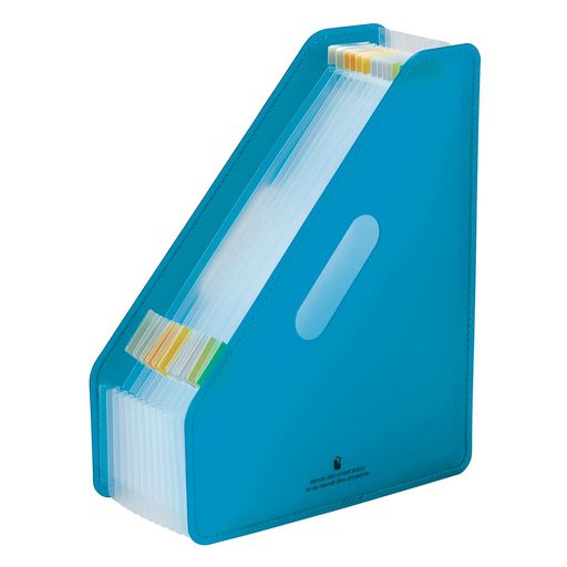 【サイズ】325x20x260mm材質/PP 書類のボリュームによってポケットが伸び縮みする分類に便利なアコーディオン式。 書類を大容量収納可能で検索、取り出しもラクラク。 カラフルな表紙にたのしく分類できます