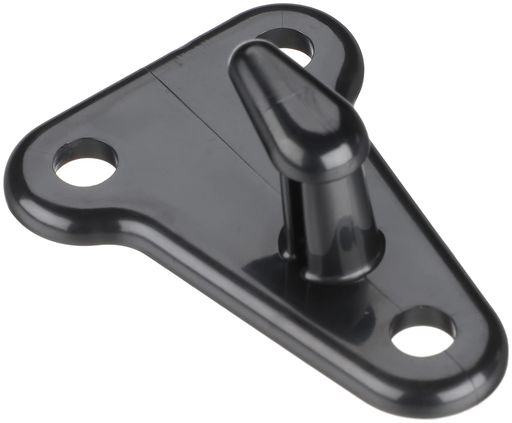 ボンフォーム(BONFORM)カーマットズレ防止用マットフック(丸穴用ネジ止め)軽/普通車1個マルアナヨウネ..