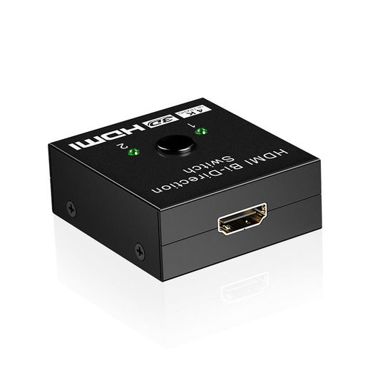 FineGood HDMI 切替器 4K@60Hz/4K@30Hz/1080 下位互換性 対応 双方向 手動切替 1 ...