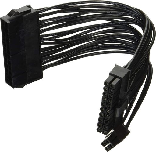 アイネックス(AINEX)AINEXATX用電源延長ケーブル15cmブラックWAX-2415C-BK