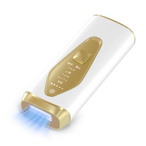 Wolliran脱毛器VIO対応全身適用手動・自動照射無痛脱毛IPLだつもうきサファイア冷却5段階調節家庭用脱..