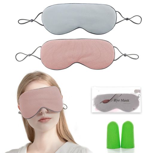 [COSOWO]耳掛けアイマスクシルク両面使用夏冬兼用温感&冷感目もと冷やす/温める睡眠用寝ながら光の遮断目隠し通気軽量圧迫感なし柔らかい肌触りあいますく掛け耳調節可能眼精疲労対策…