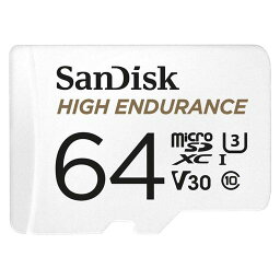 SANDISK 高耐久 ドライブレコーダー アクションカメラ対応 MICROSDXC 64GB SDSQQNR-064G サンディスク 海外パッケージ品