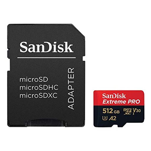 ޥSD 512GB ǥ EXTREME PRO MICROSDXC A2 SDSQXCZ-512G ѥå