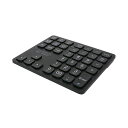 MCOBluetooth十字キー付きワイヤレステンキーブラックZ1708