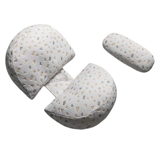 ウェッジ妊婦抱き枕睡眠用、調節可能快適抱き枕全身枕多機能枕授乳クッション、妊婦サポート枕背もたれ腰枕足枕マタニティ&抱き枕授乳枕取り外し可能洗えるカバー(三角形)