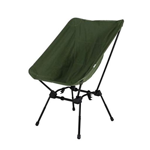 Chairs - DOD(ディーオーディー)スゴイッス高さ調整4段階焚き火スタイルからハイスタイルまでコットン素材で火の粉に強いチェアカーキ
